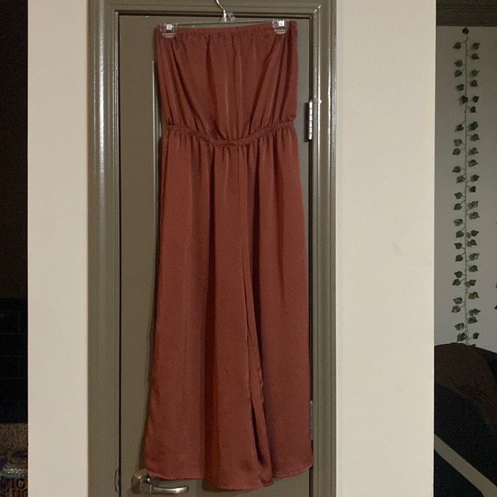 Strapless Jumpsuit